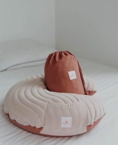 coussin gonflable terracota